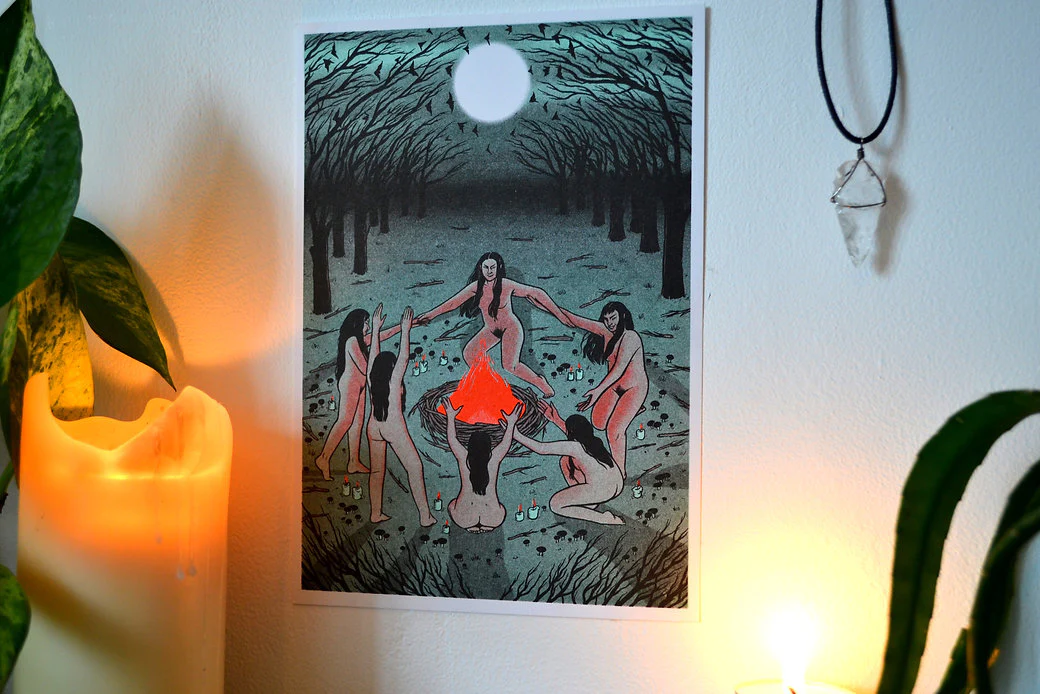 Occult A4 Risograph Print - Image 5