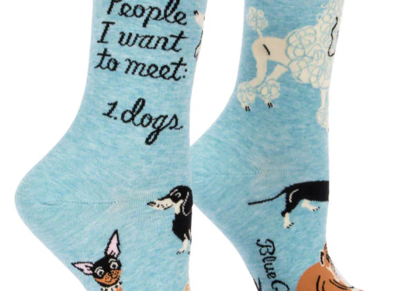 People to Meet: Dogs Women's Socks - Image 2