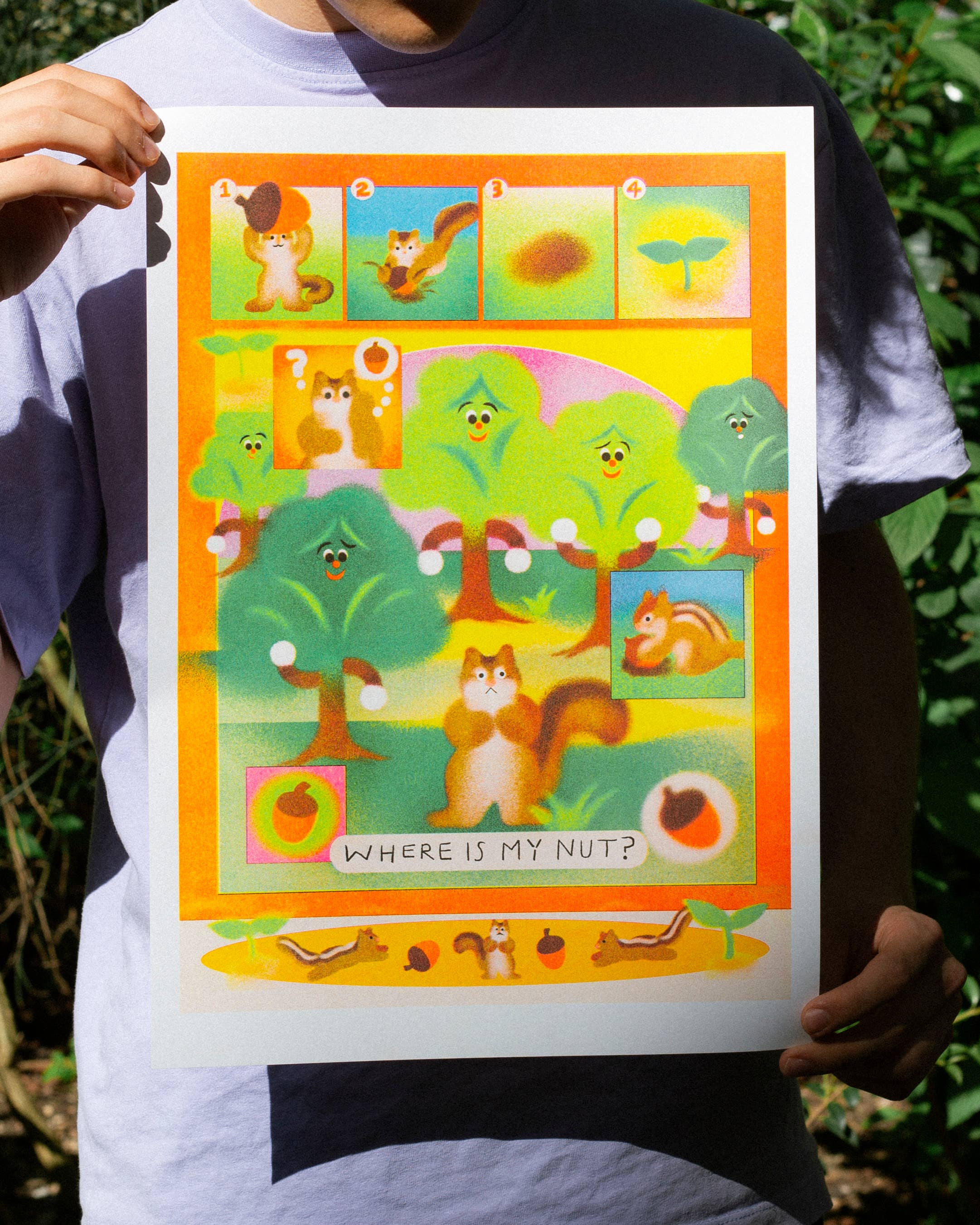 The Little Gardener - Zoey Kim A3 Print - Image 2
