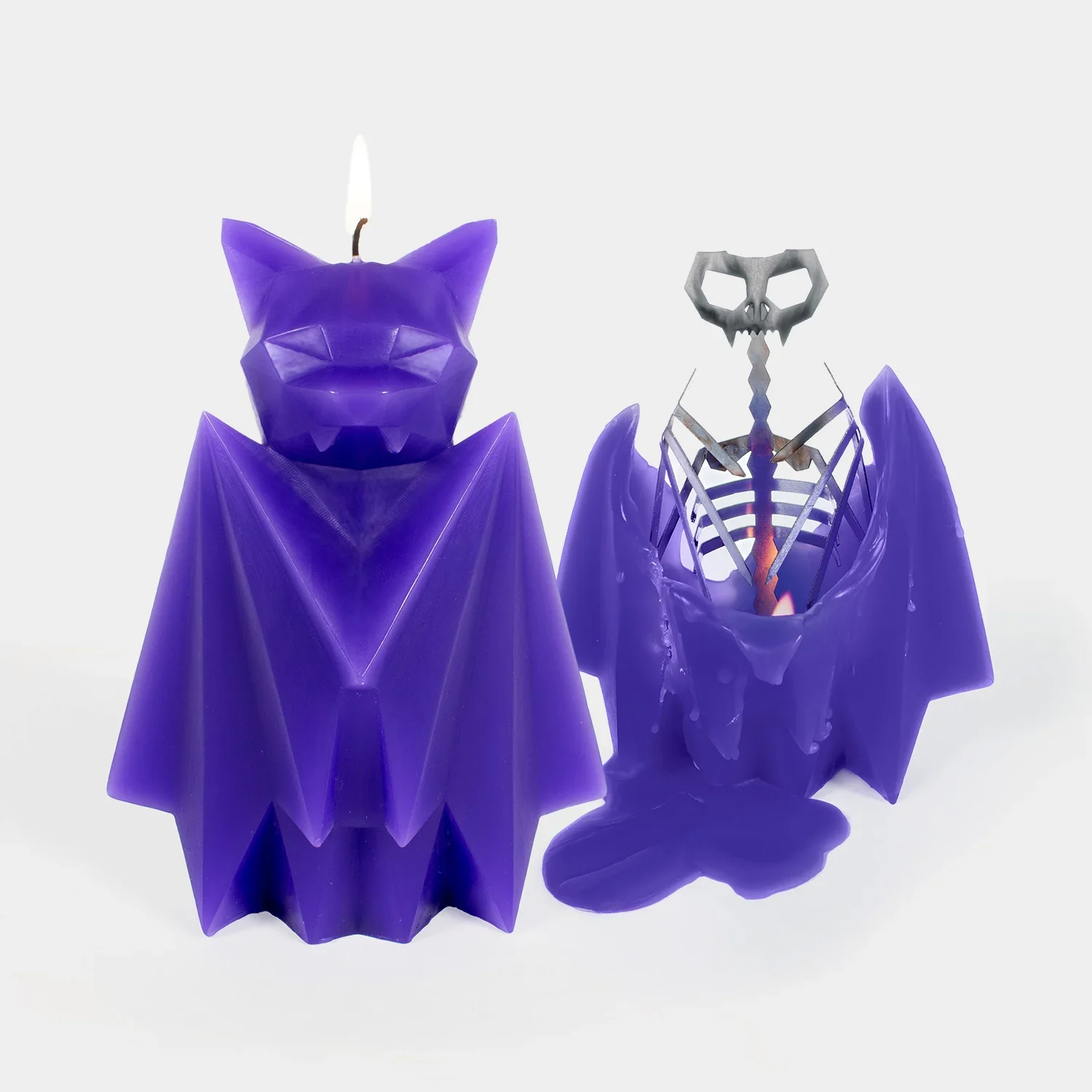 Pyropet Bat Skeleton Candle - Image 6