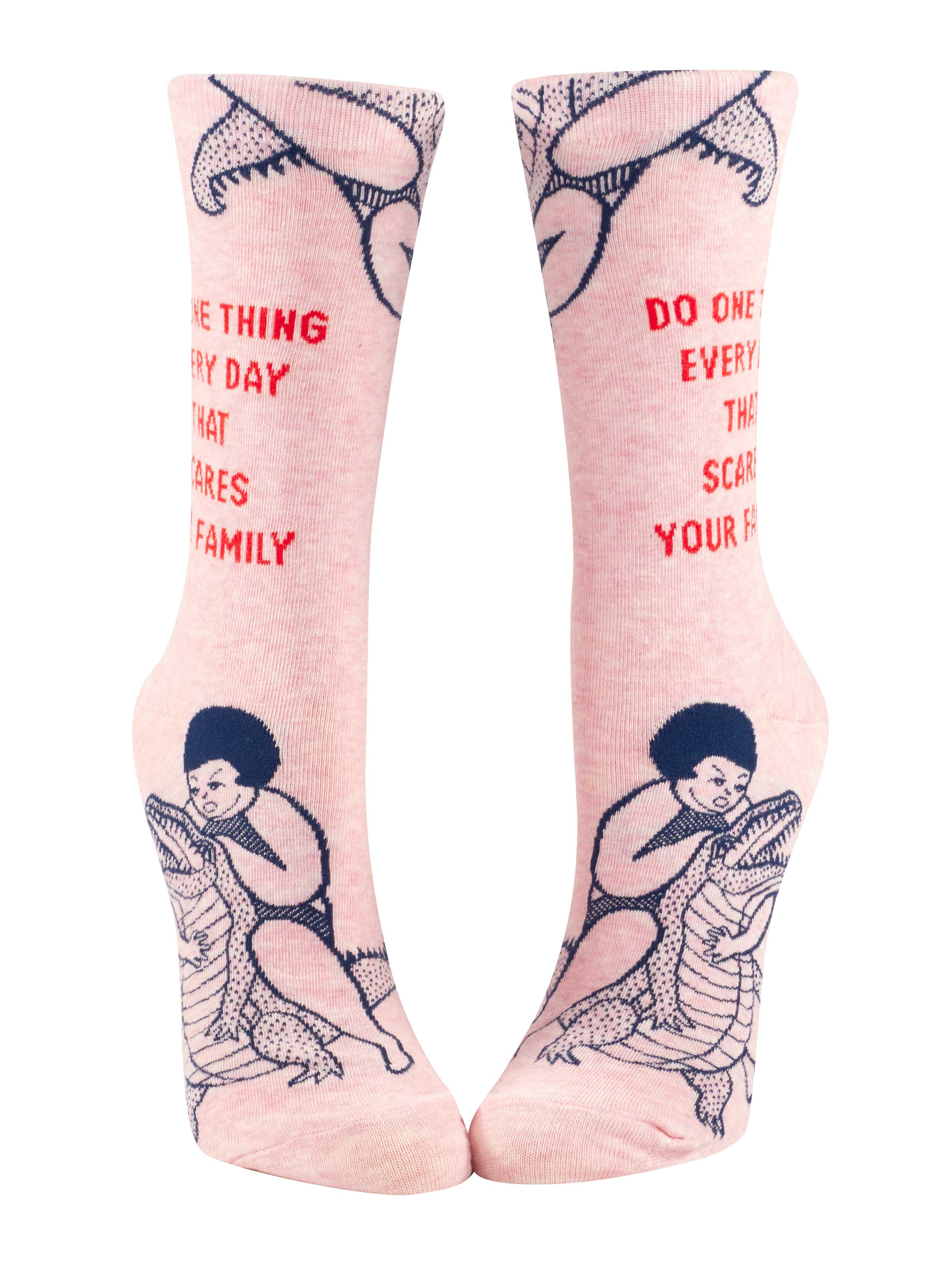 Scares Your Family Women's Crew Socks - Image 2