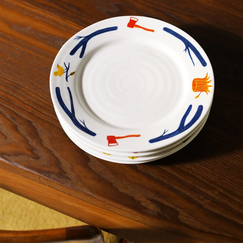 Set of 4 Plates : Hal Haines x &Klevering - Image 3