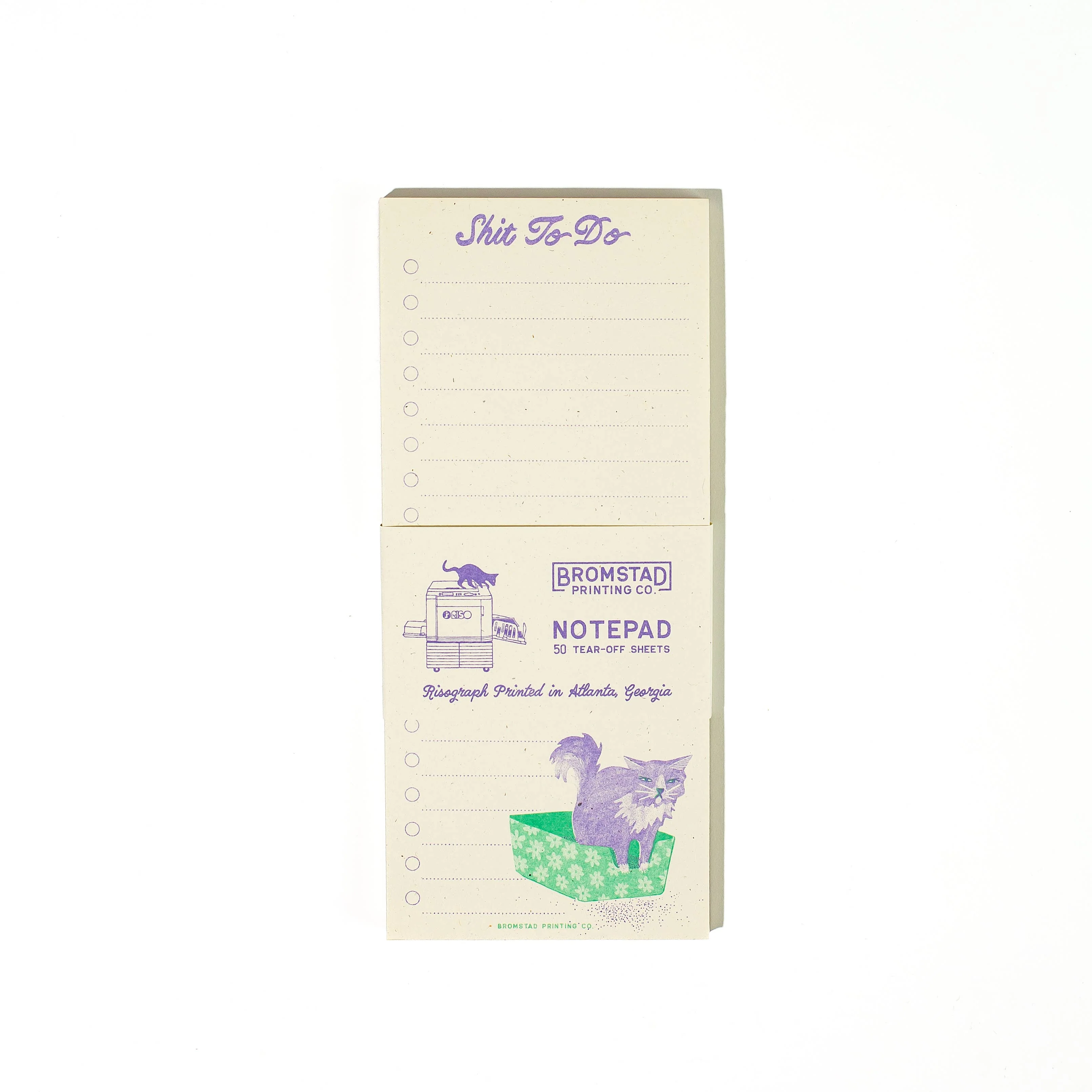 Shit To Do - Risograph Notepad - Image 3