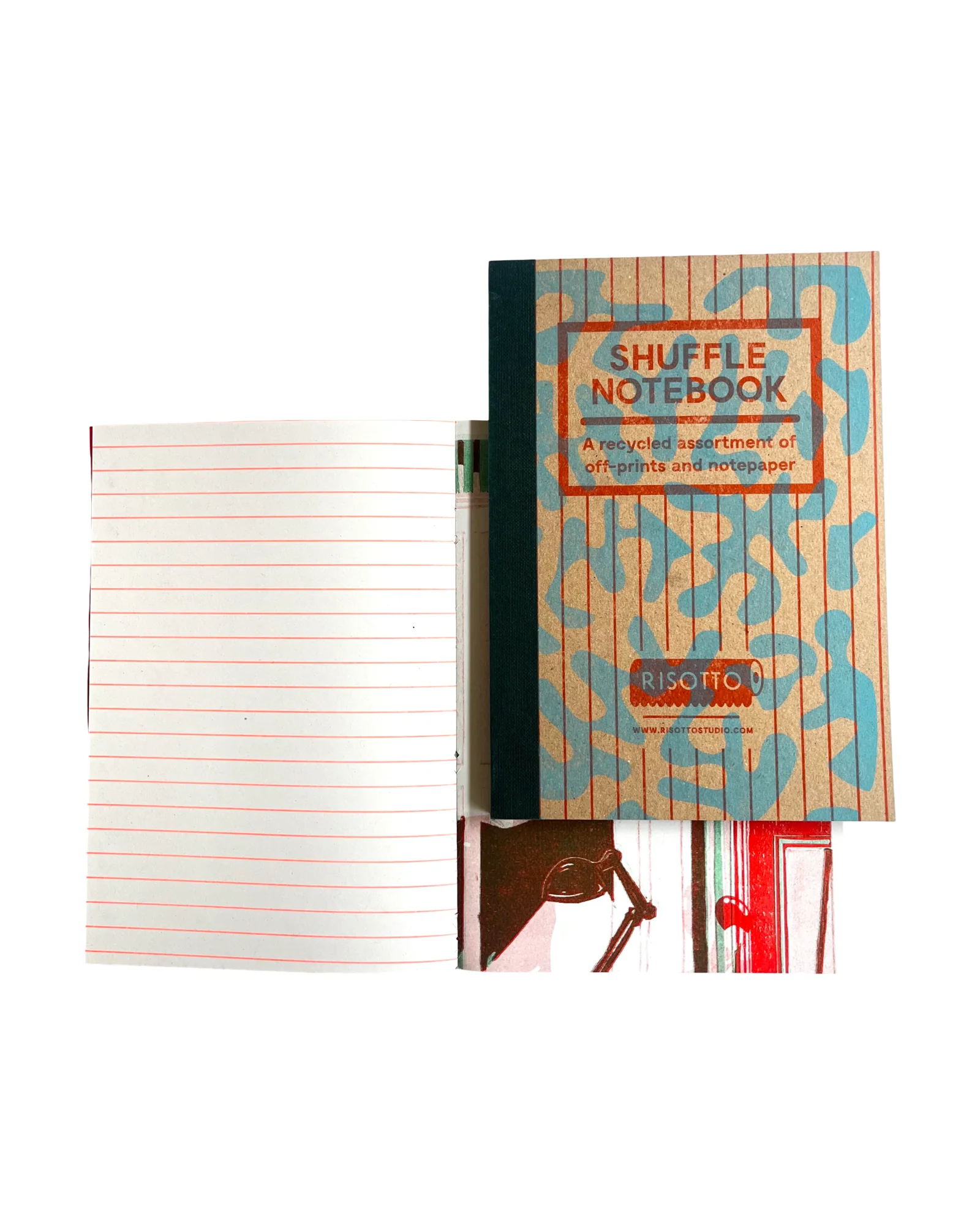 Shuffle Notebook: Lined