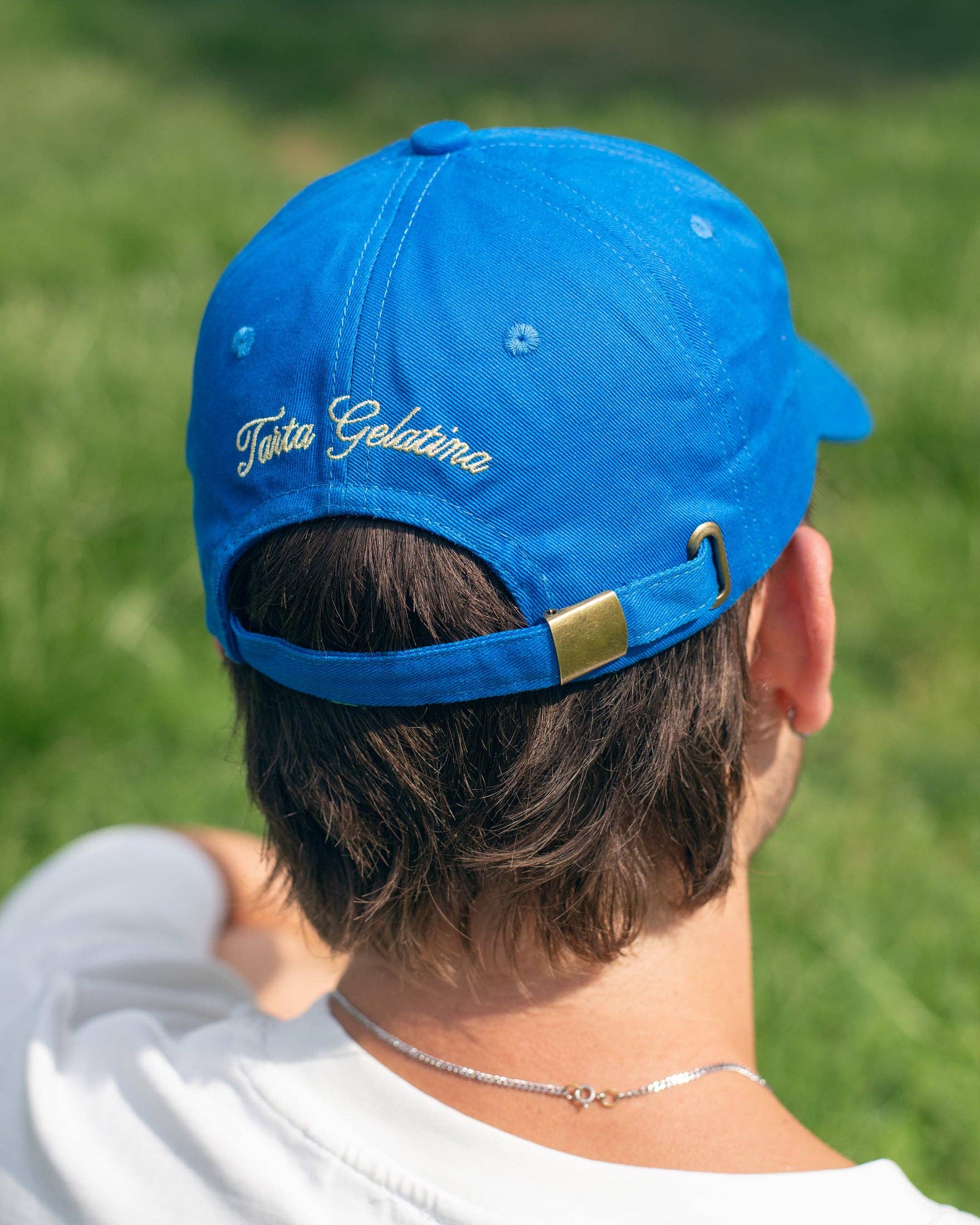 Silly Flower Cap: Cobalt Blue - Image 3