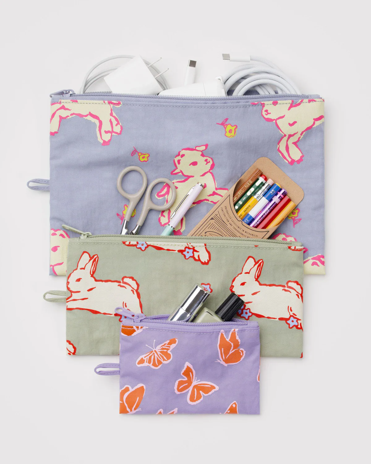 Spring Animals Flat Pouch - Image 2