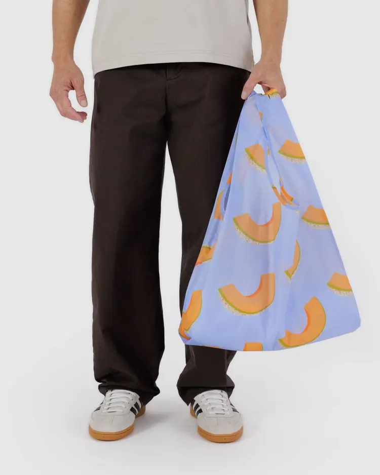 Standard Baggu : Cantaloupe Blue - Image 3
