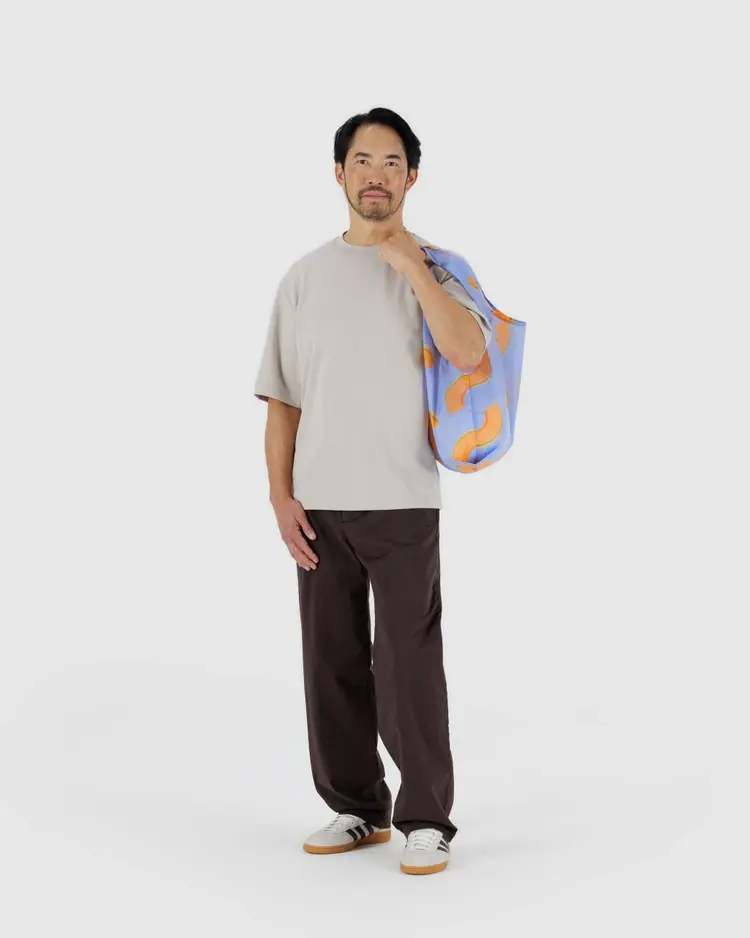 Standard Baggu : Cantaloupe Blue - Image 4
