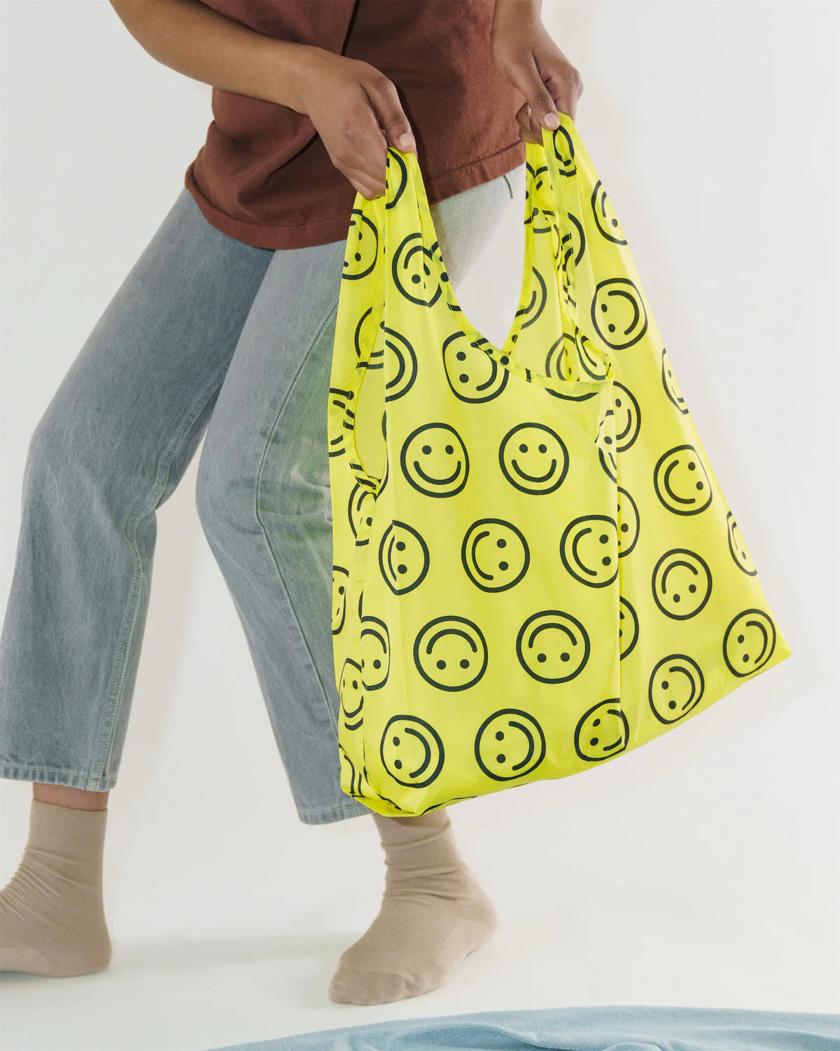 Standard Baggu: Yellow Happy - Image 4