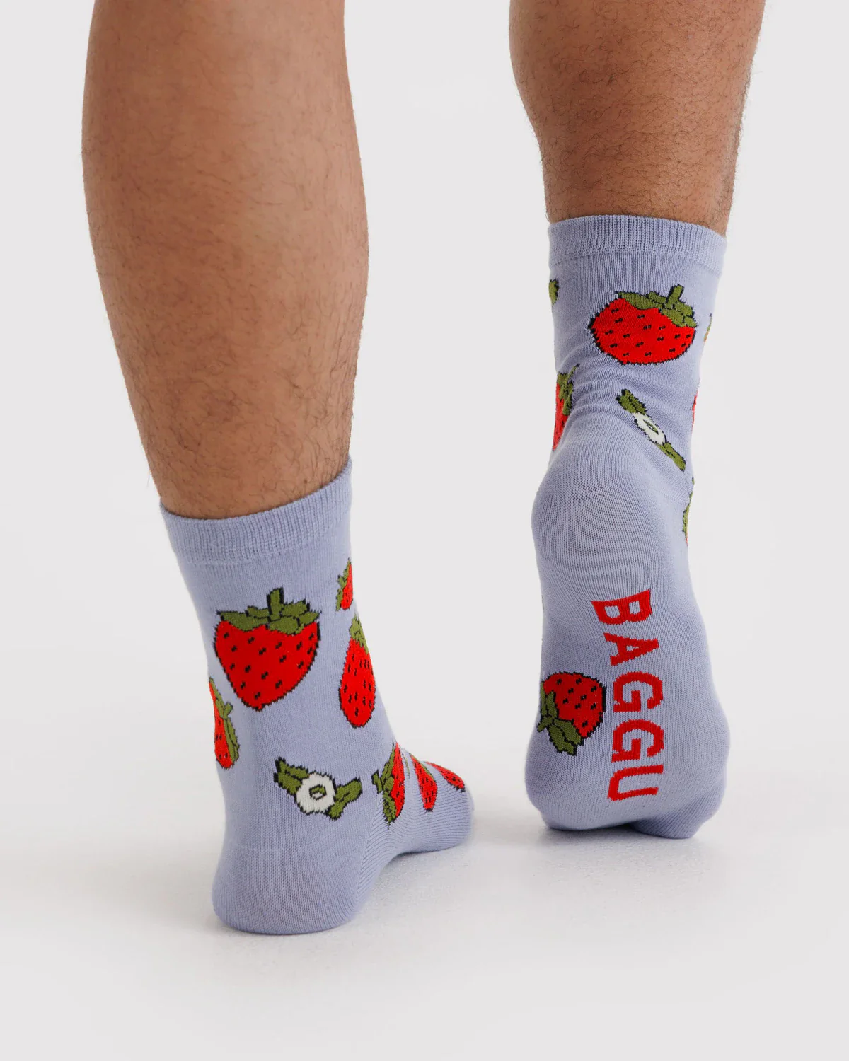 Strawberry Blossom Crew Socks - Image 3