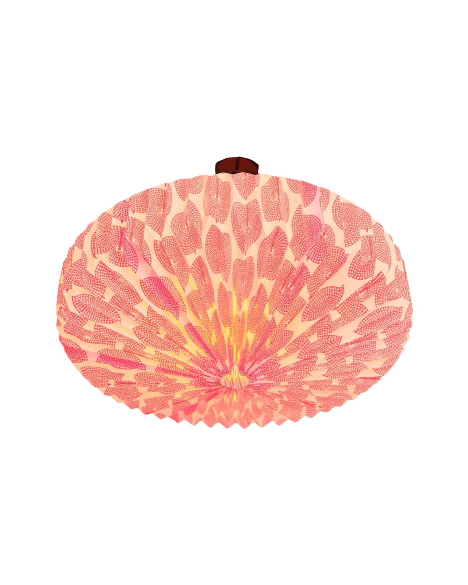 Sun Mask Origami Paper Lightshade - Image 2