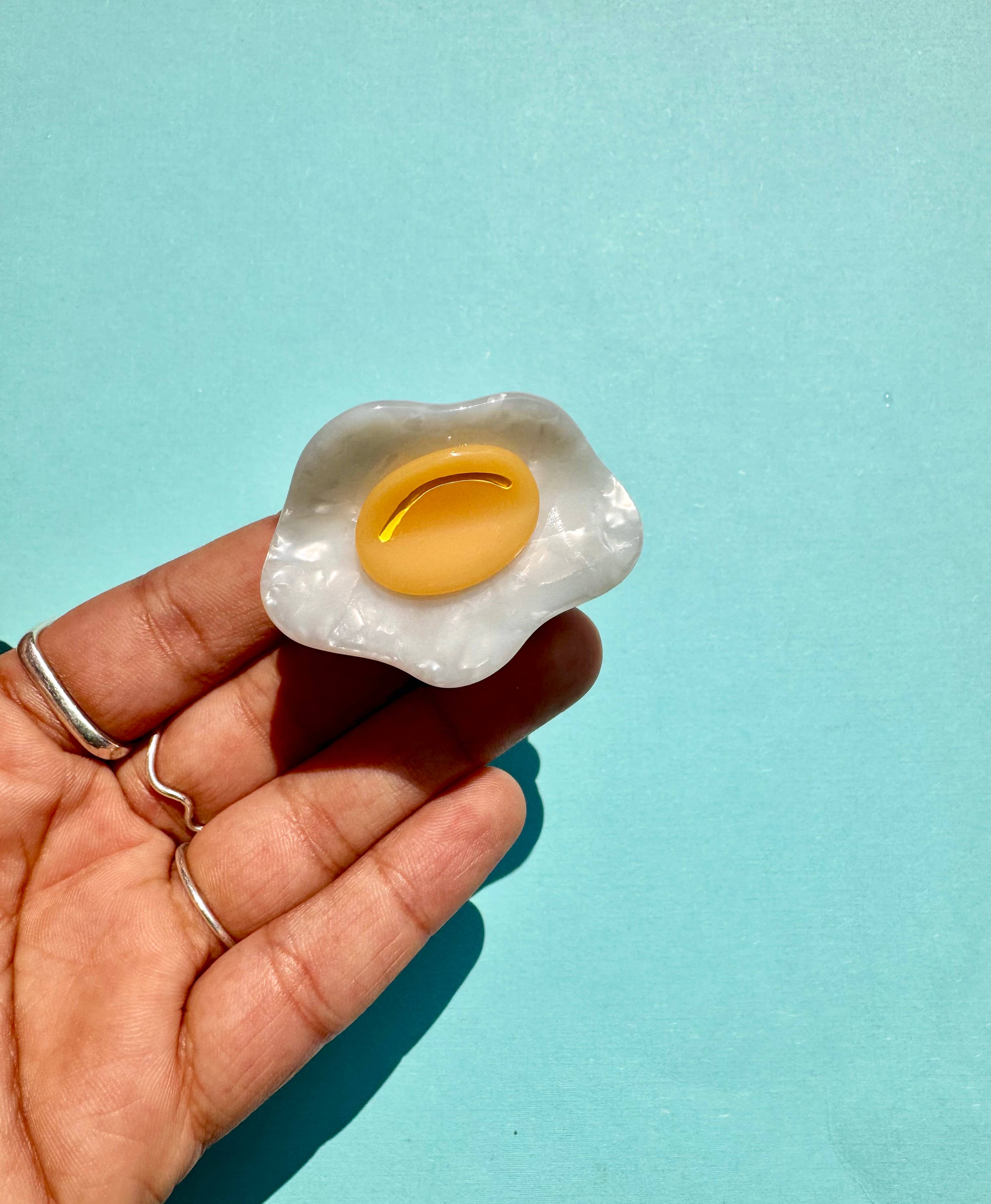 Sunny-Side Up Mini Hair Claw - Image 5