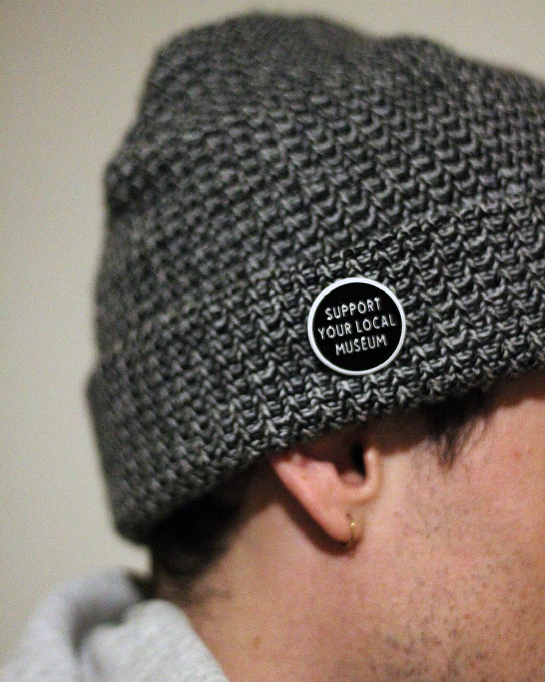 Support Your Local Museum • Enamel Pin - Image 2