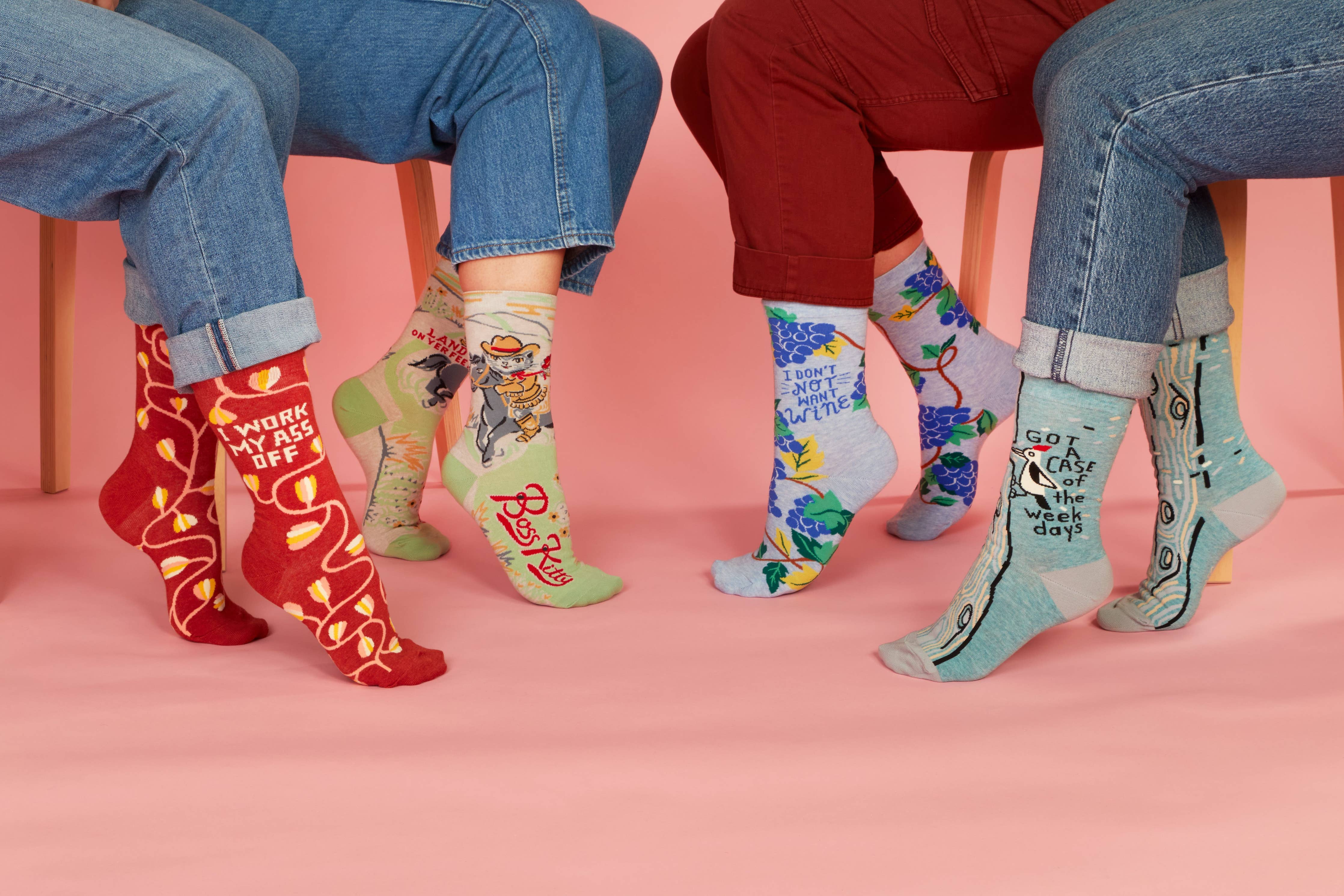 Boss Kitty Women's Crew Socks - Image 3