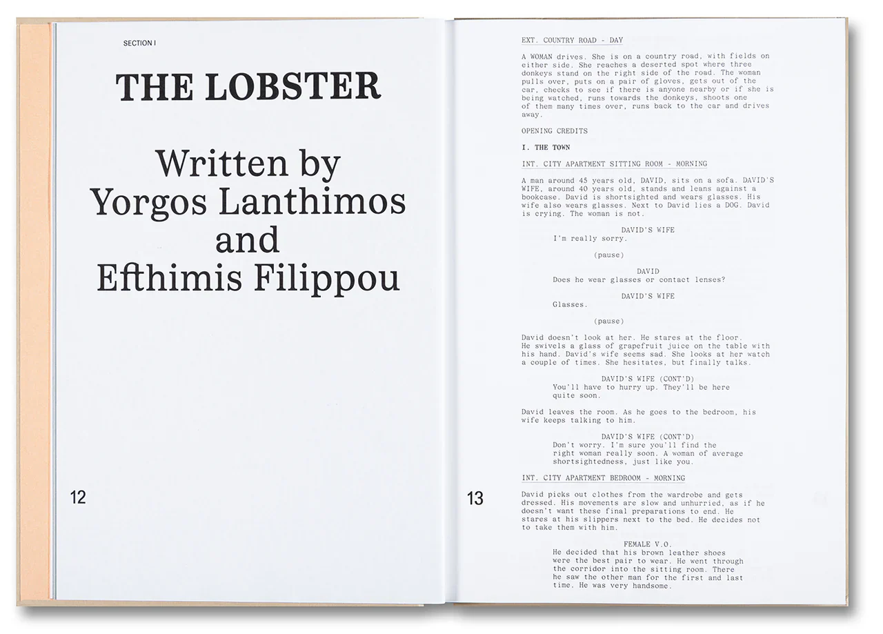 The Lobster Screenplay Book - Image 4