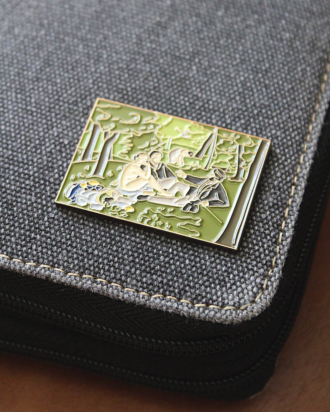 The Luncheon on the Grass  • Enamel Pin - Image 2