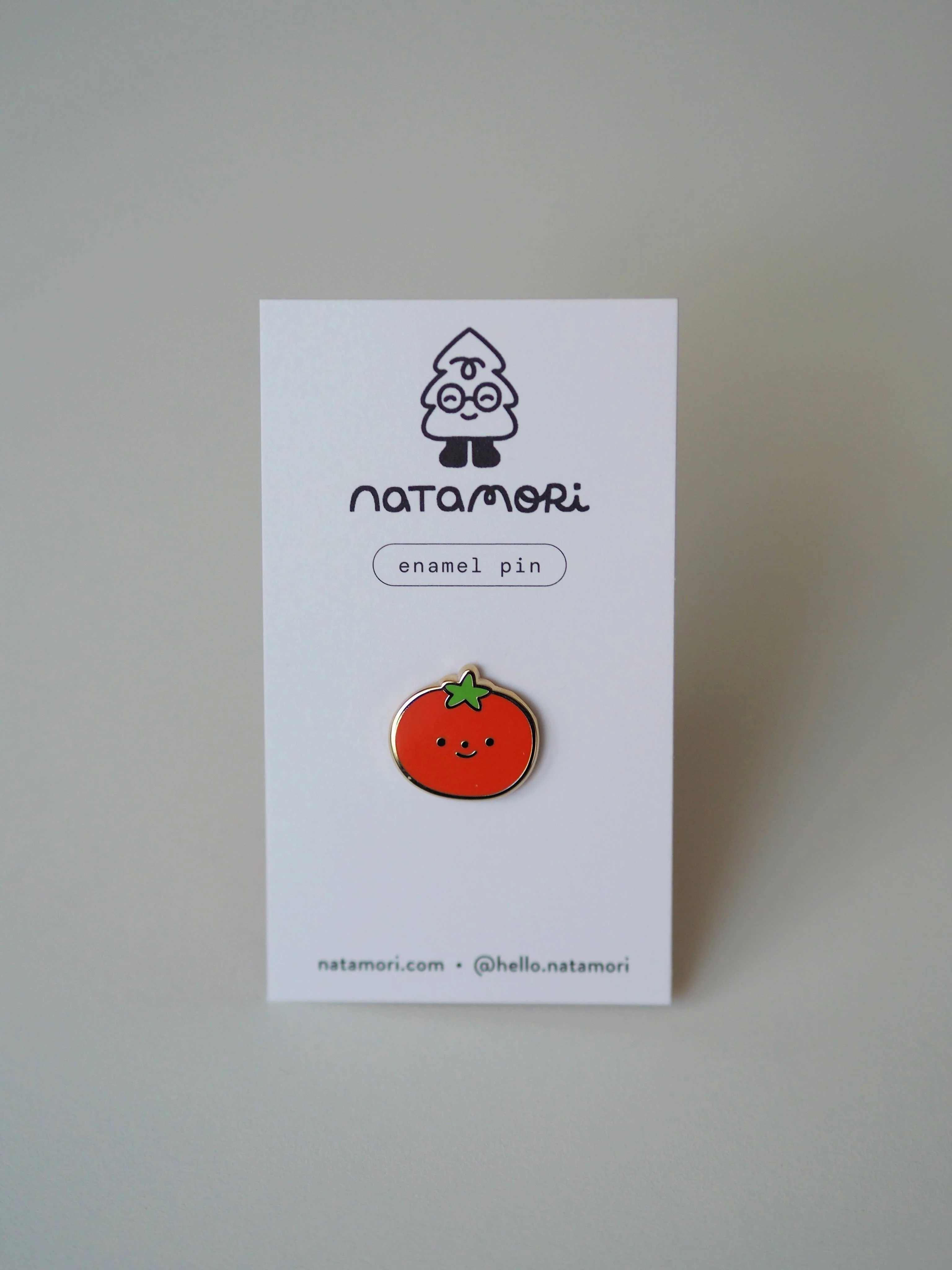 Tomato • enamel pin - Image 4