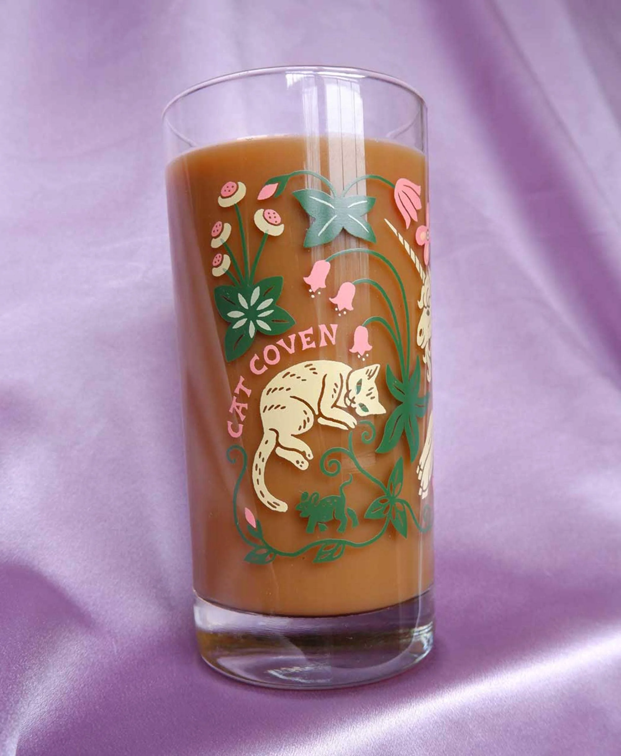 Unicorn Garden - Drinking Glass - Image 4