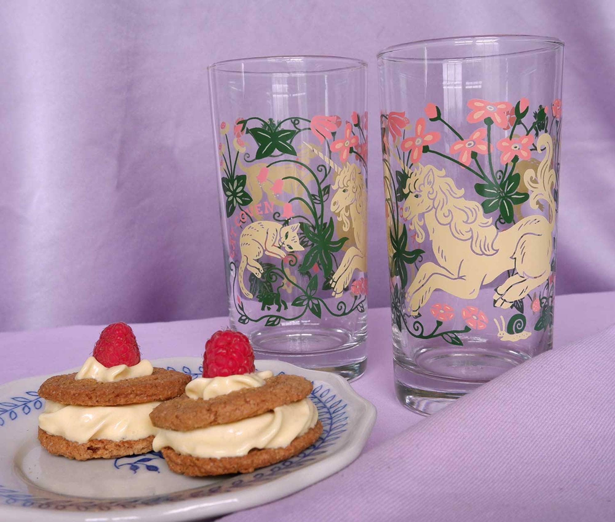 Unicorn Garden - Drinking Glass - Image 7