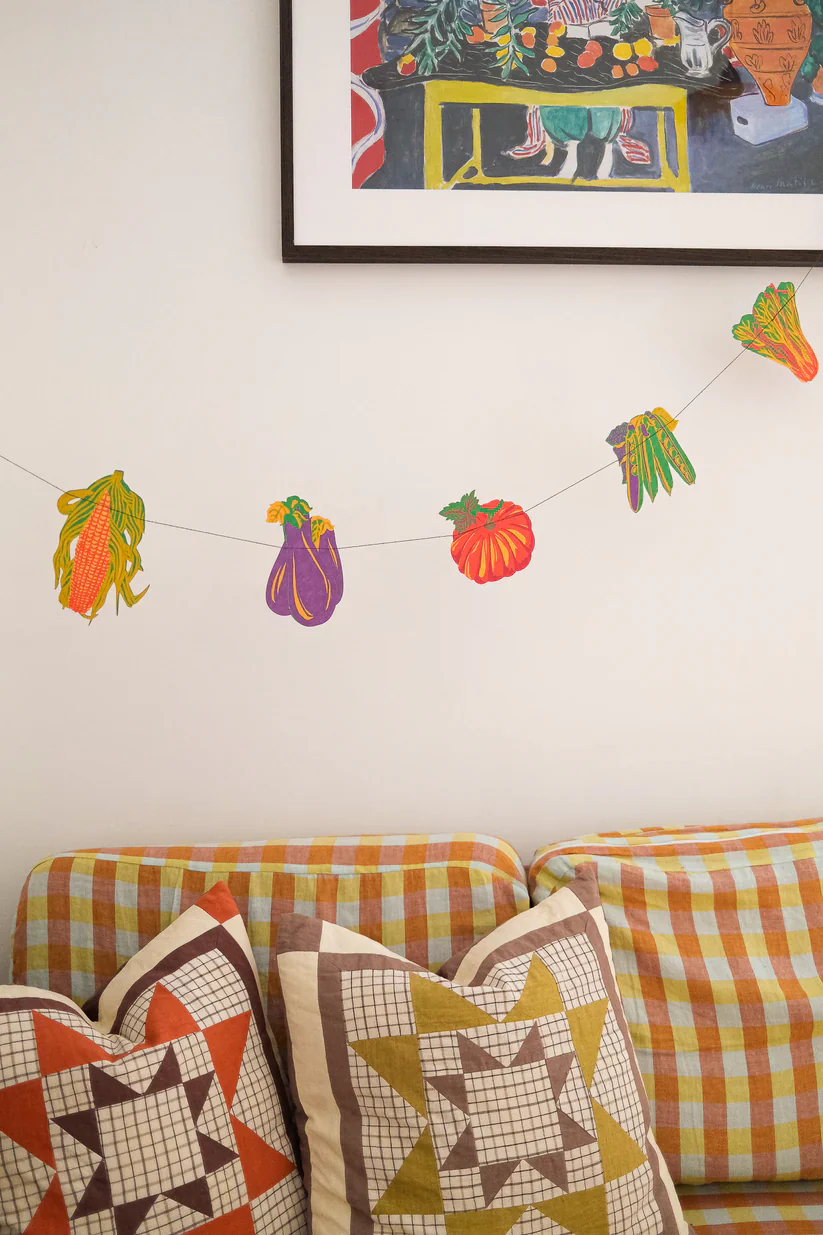 Vegetables Sewn Garland - Image 3