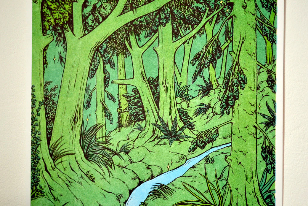 Viridescent Risograph Prints - Image 3