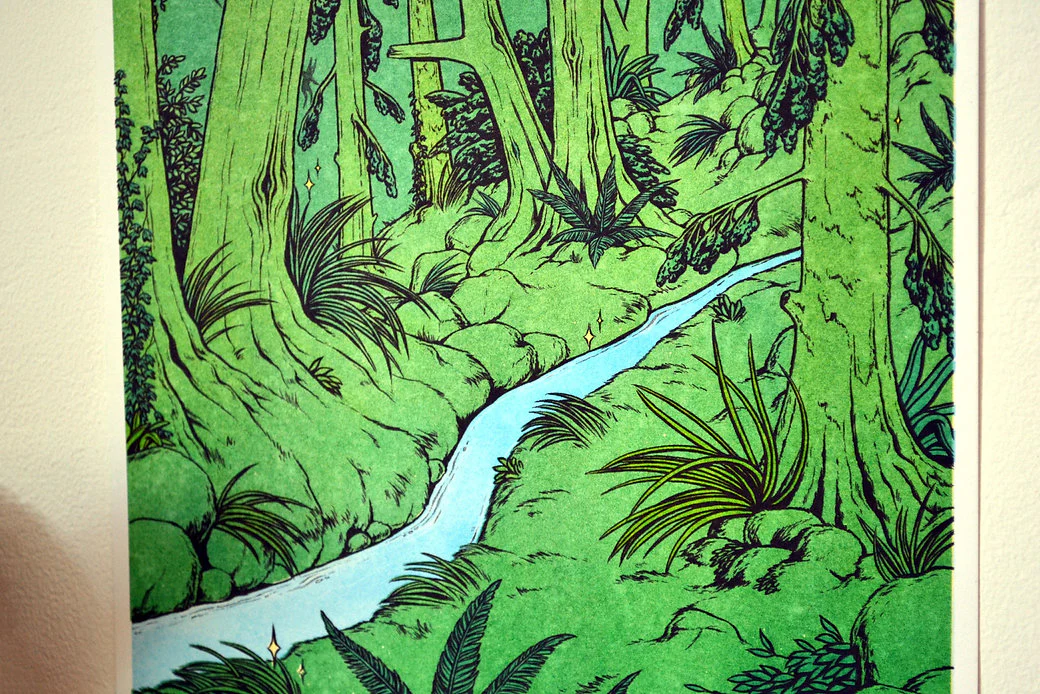 Viridescent Risograph Prints - Image 4