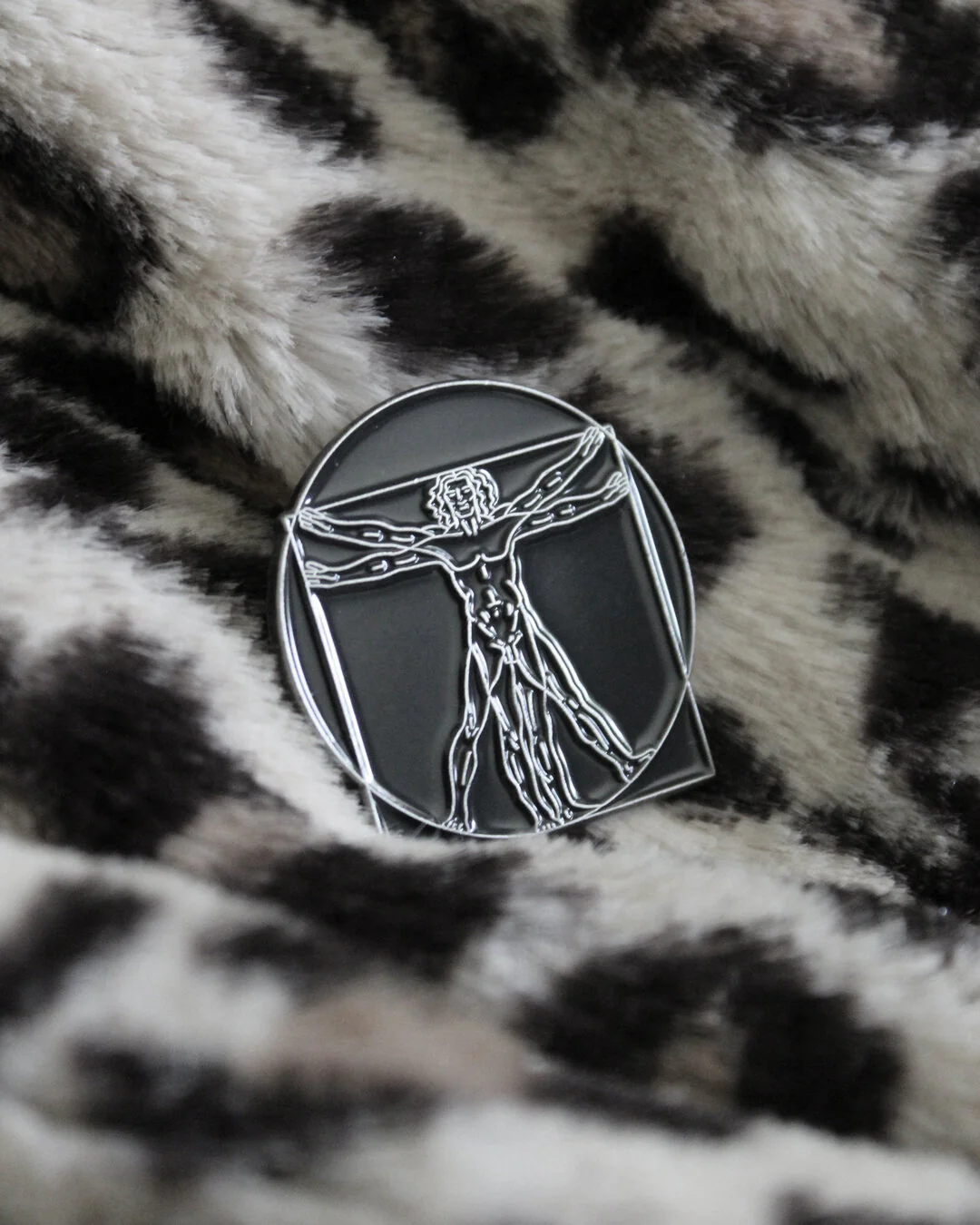 Vitruvian Man • Enamel Pin - Image 2