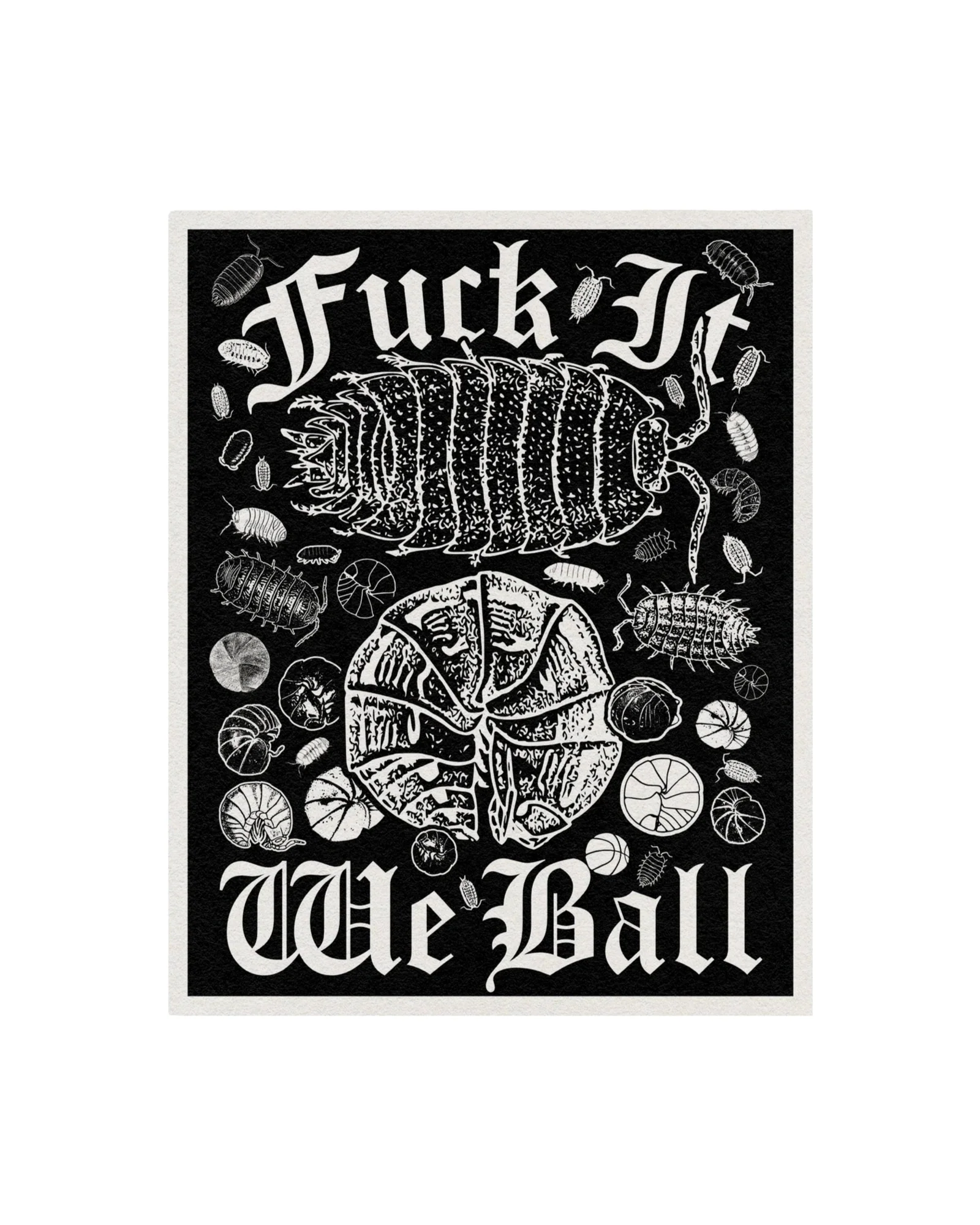 We Ball (Ball so Hard) Risograph Print