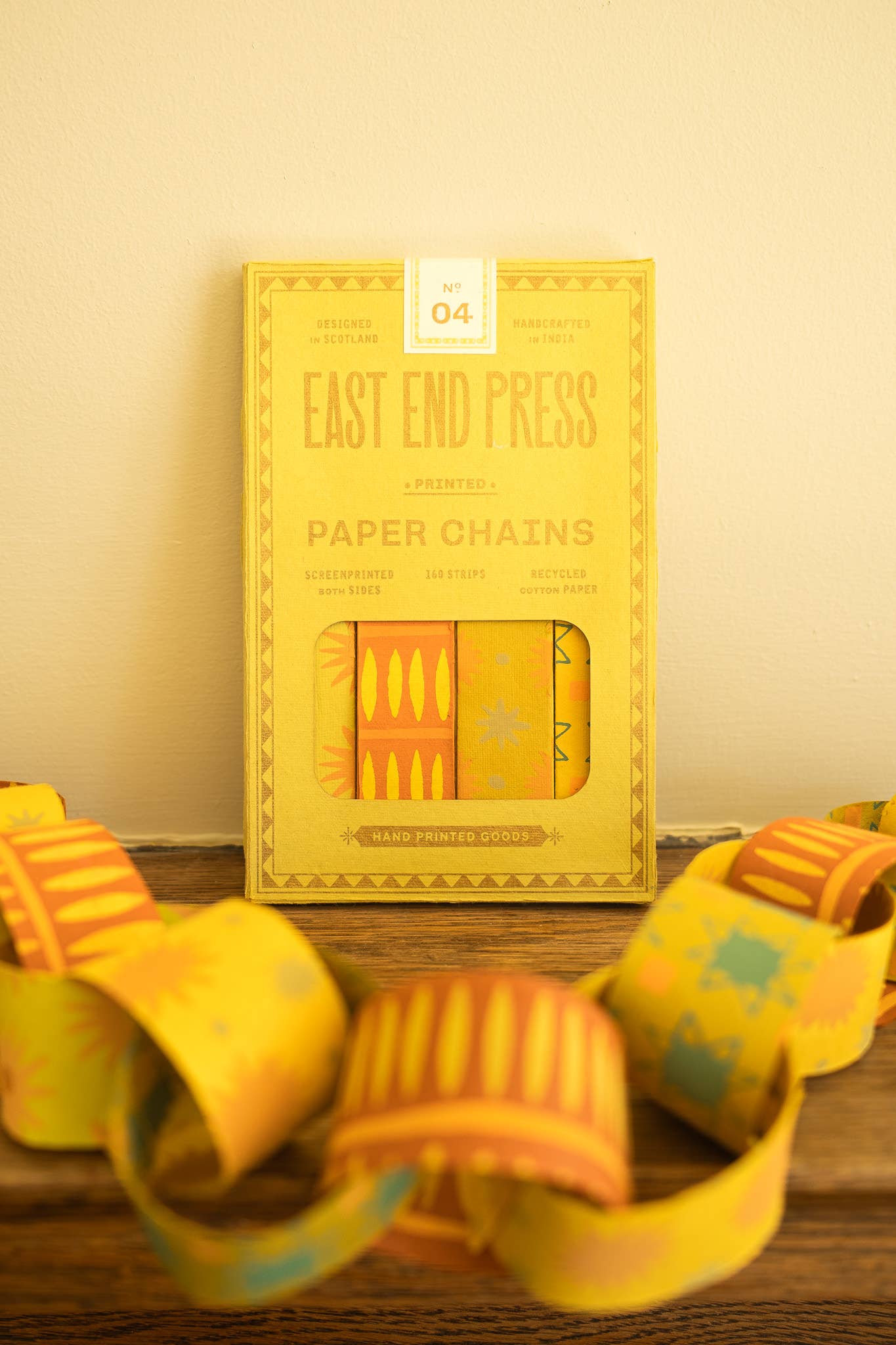 Yellow & Green Paper Chain Kit - Image 3
