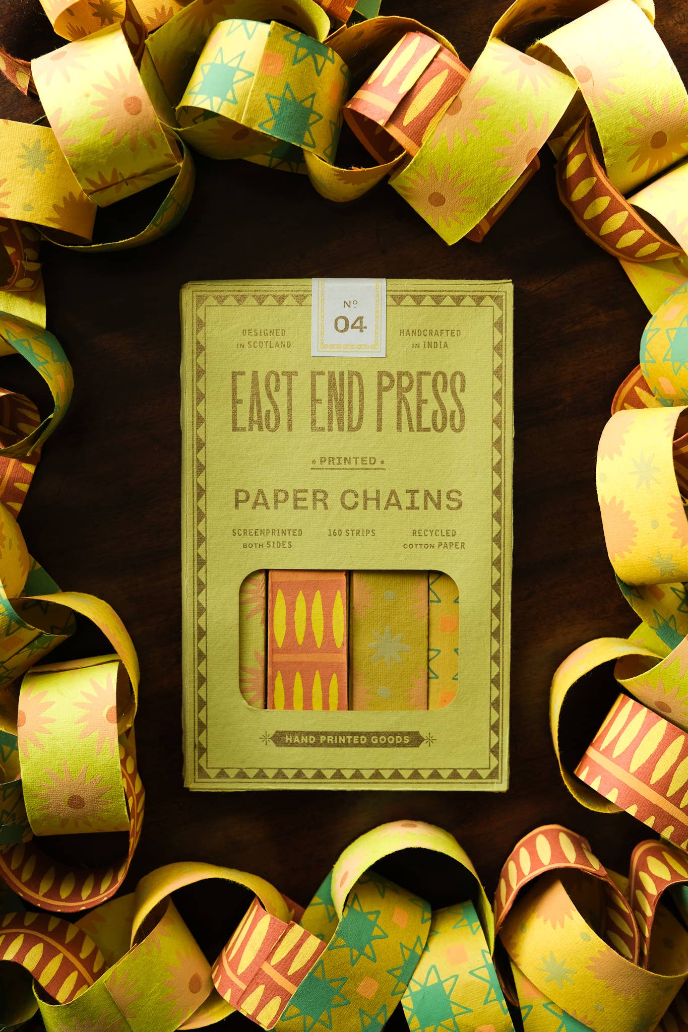 Yellow & Green Paper Chain Kit - Image 4