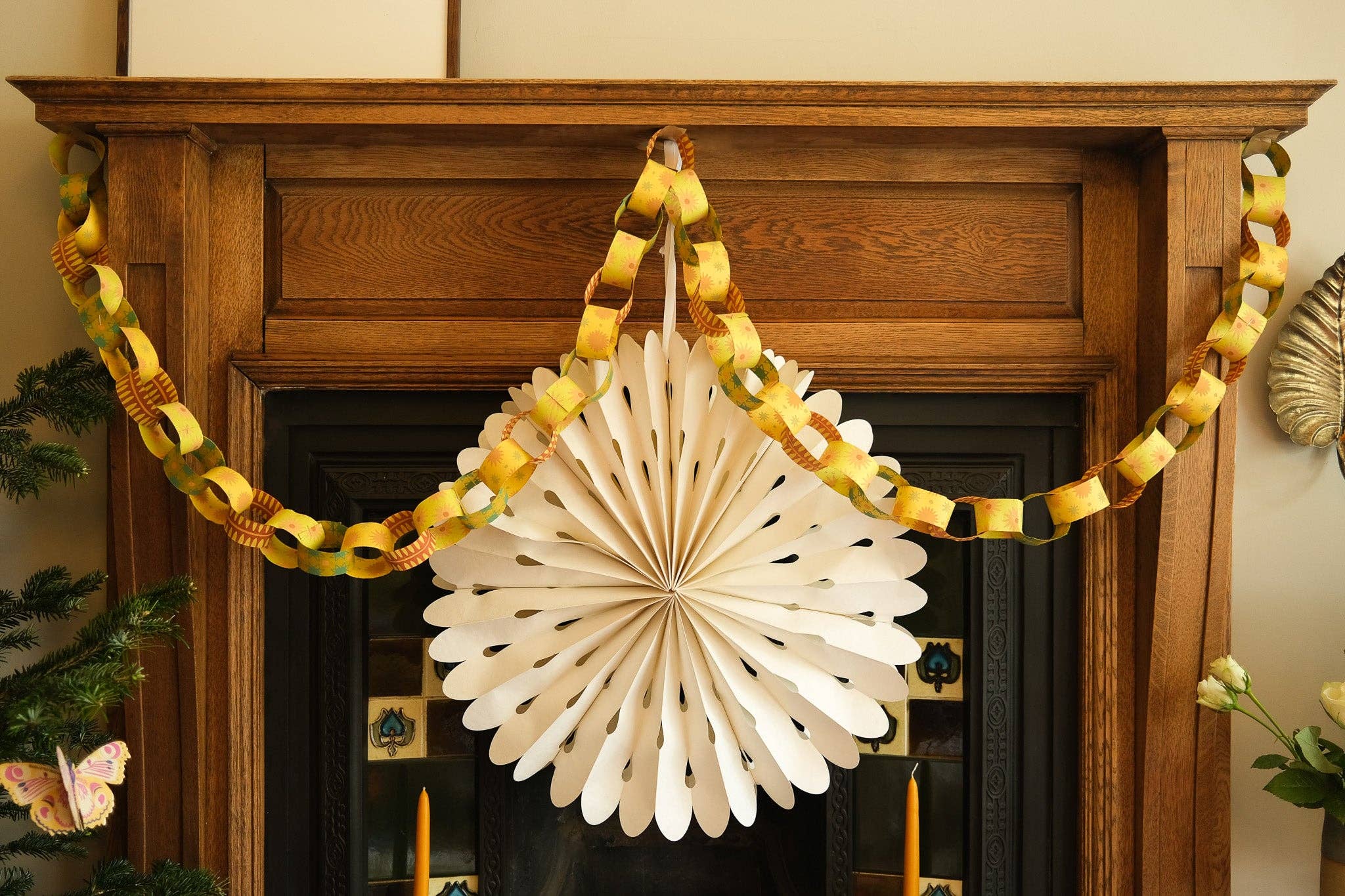 Yellow & Green Paper Chain Kit - Image 5